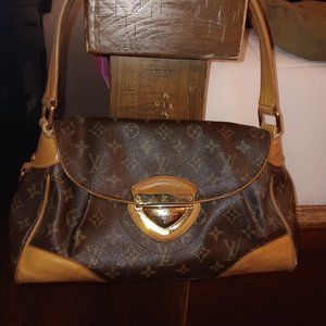 AUTH  LOUIS VUITTON MONOGRAM BEVERLY MM 👛 purse
